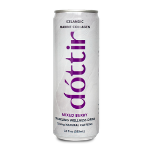 dóttir Icelandic Marine Collagen Sparkling Caffeinated Drink (12-Pack)