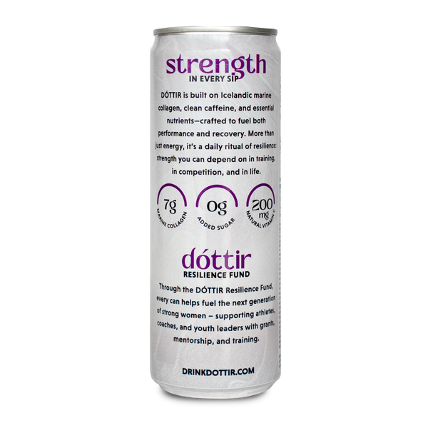 dóttir Icelandic Marine Collagen Sparkling Caffeinated Drink (12-Pack)